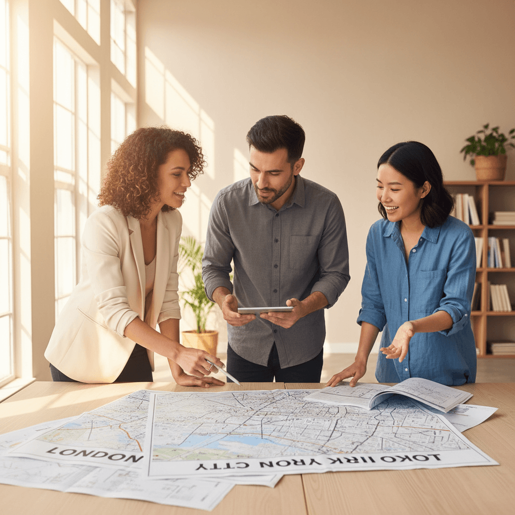 Regional planners reviewing shared initiatives