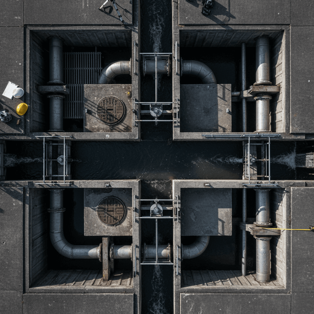 Storm drainage and water management infrastructure system