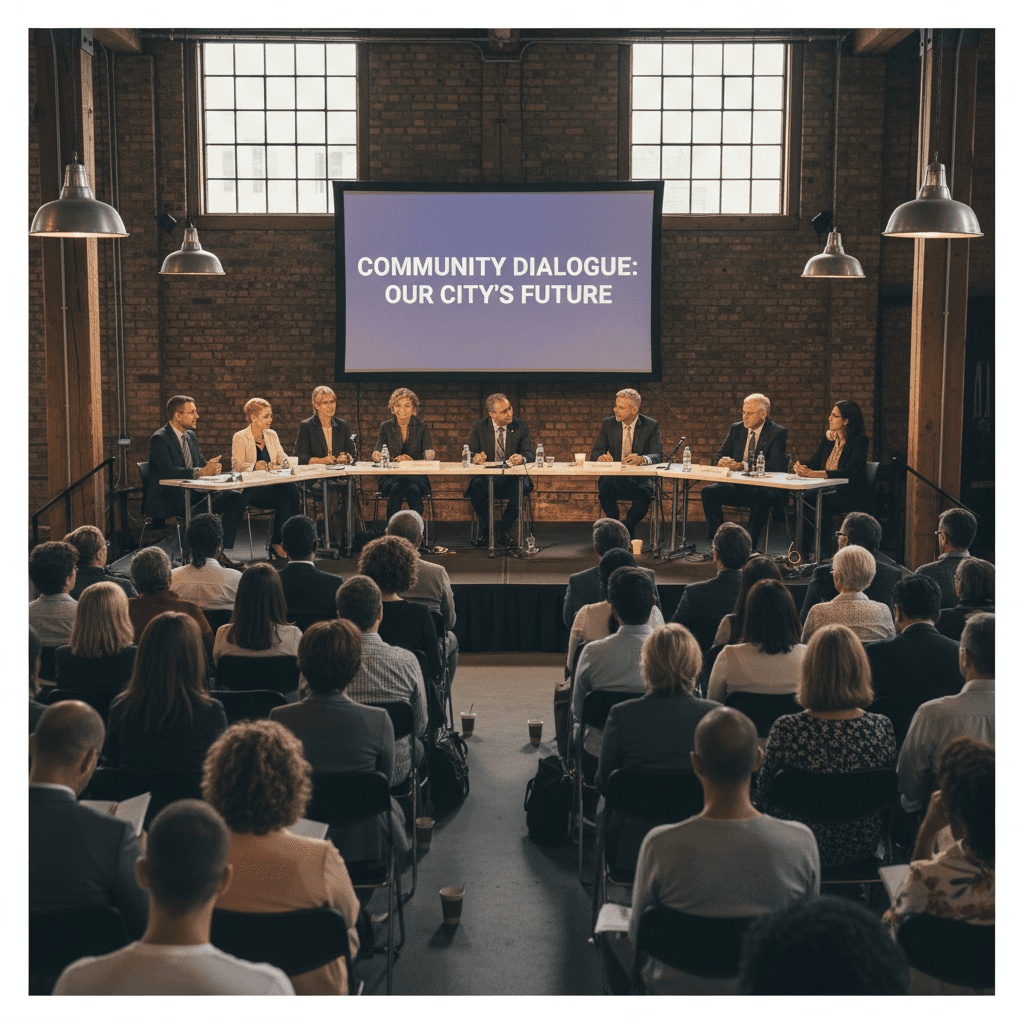 Regional leaders presenting to Keller residents