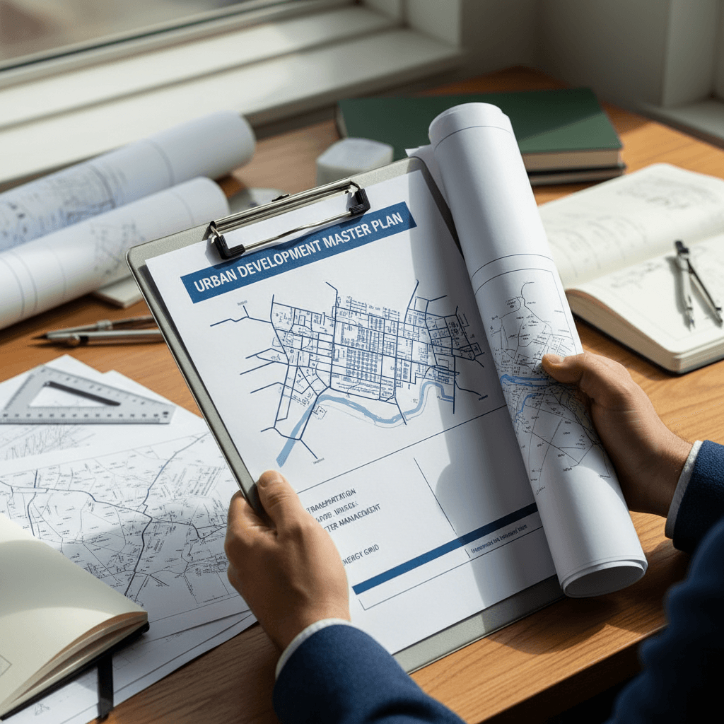 Infrastructure planning documents and long-range forecasting materials